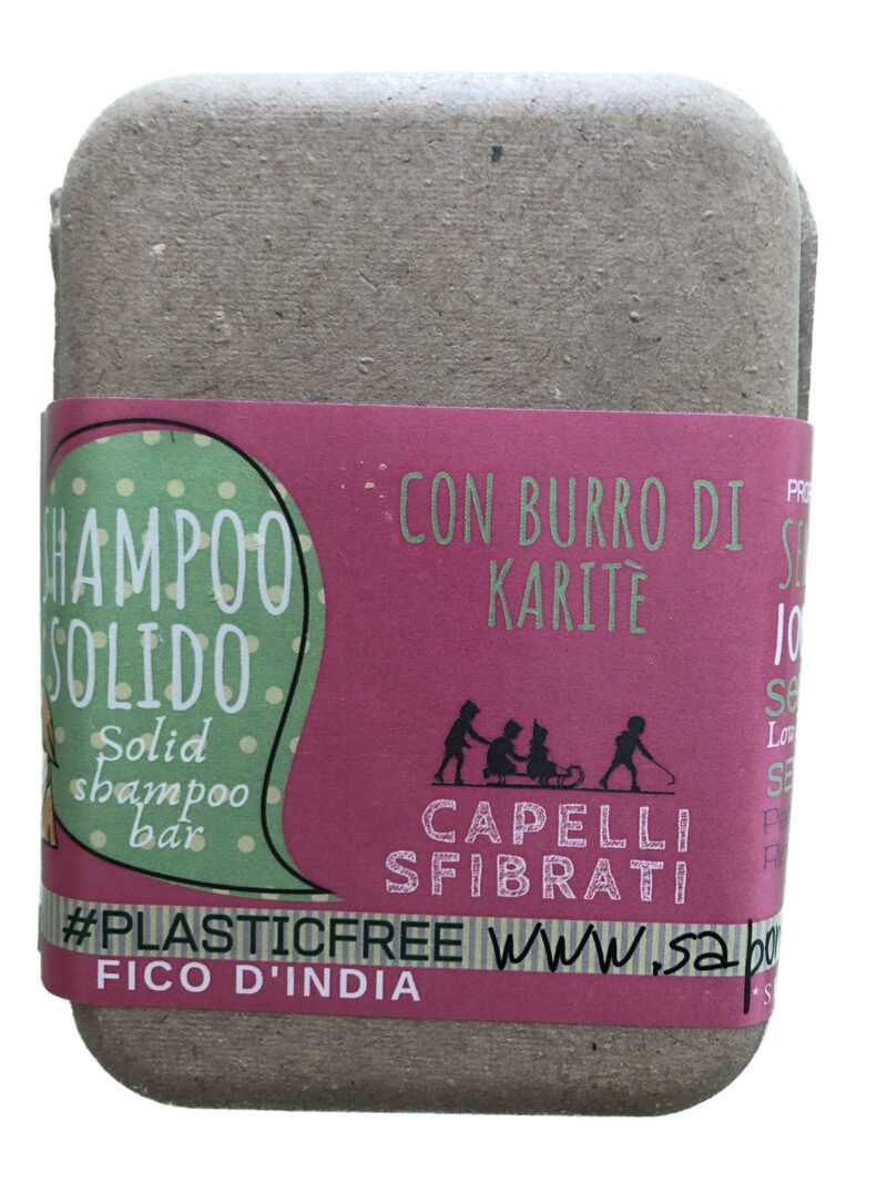 SHAMPOO solido con Burro di Karitè al Fico d'India - immagine 2