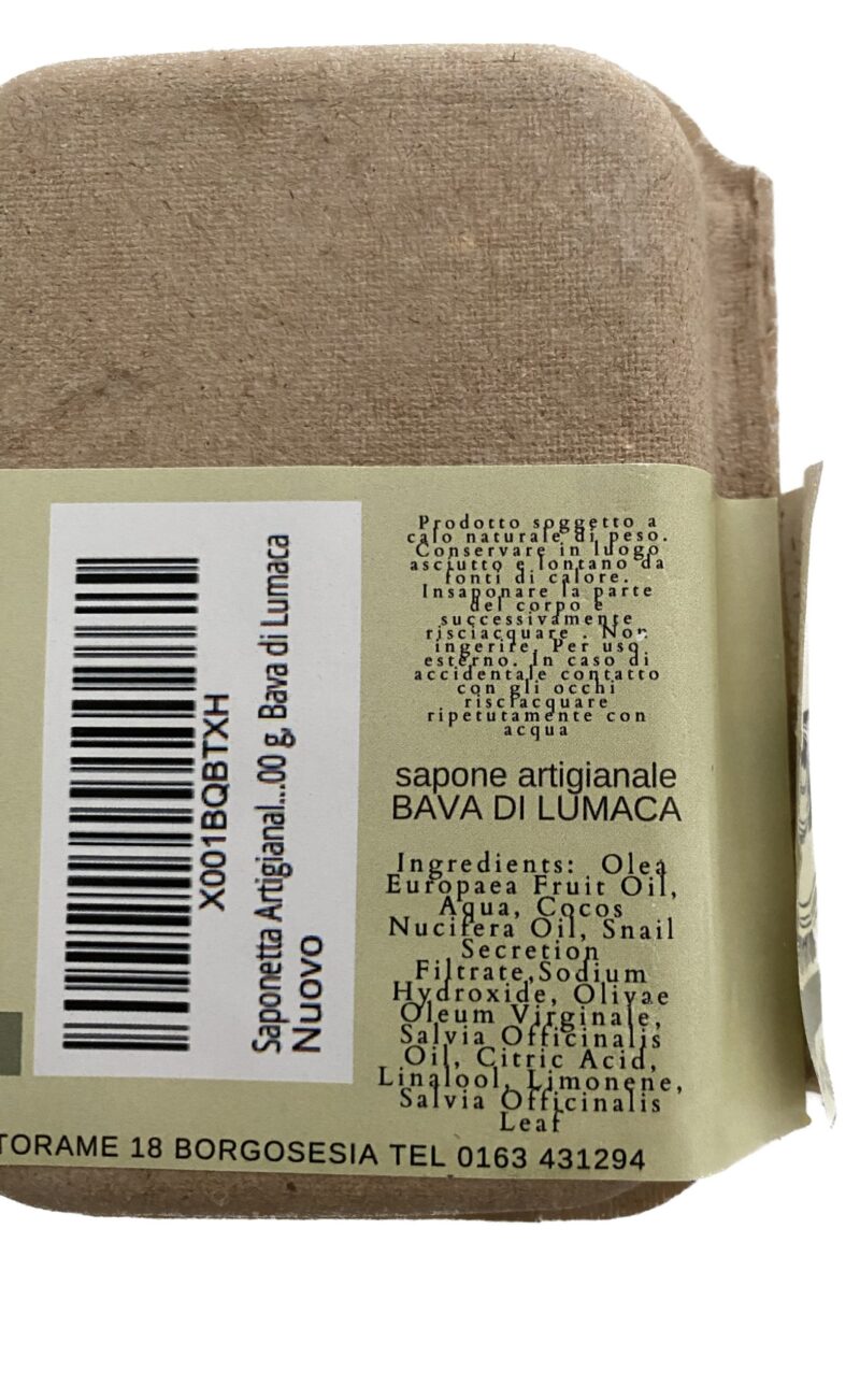 Sapone alla Bava di Lumaca 100gr - immagine 3