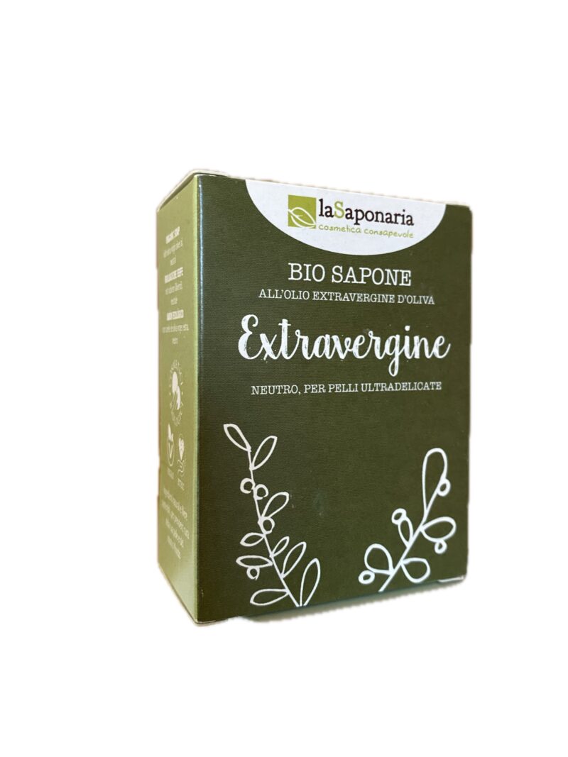 La Saponaria: Bio sapone extravergine
100% olio extravergine di oliva, neutro