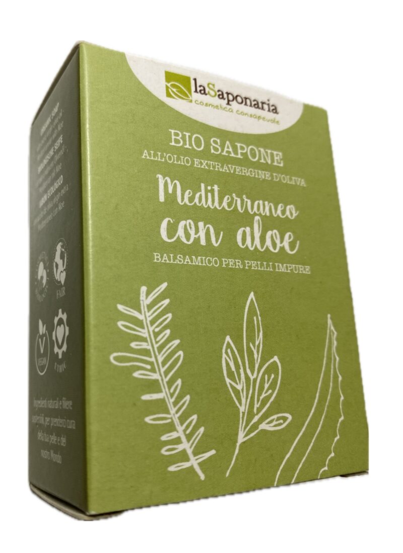 La Saponaria: Bio sapone mediterraneo con aloe